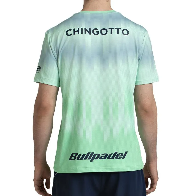 Camiseta Bullpadel Chingotto 26V Acid Green