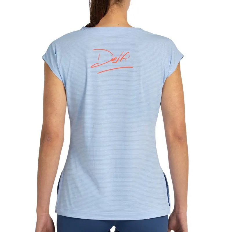 Camiseta Bullpadel Delfi Brea 25I Azul Céu