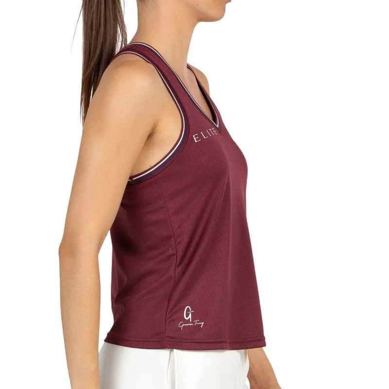 Bullpadel Gemma Triay 25I Burgunder Wein T-Shirt