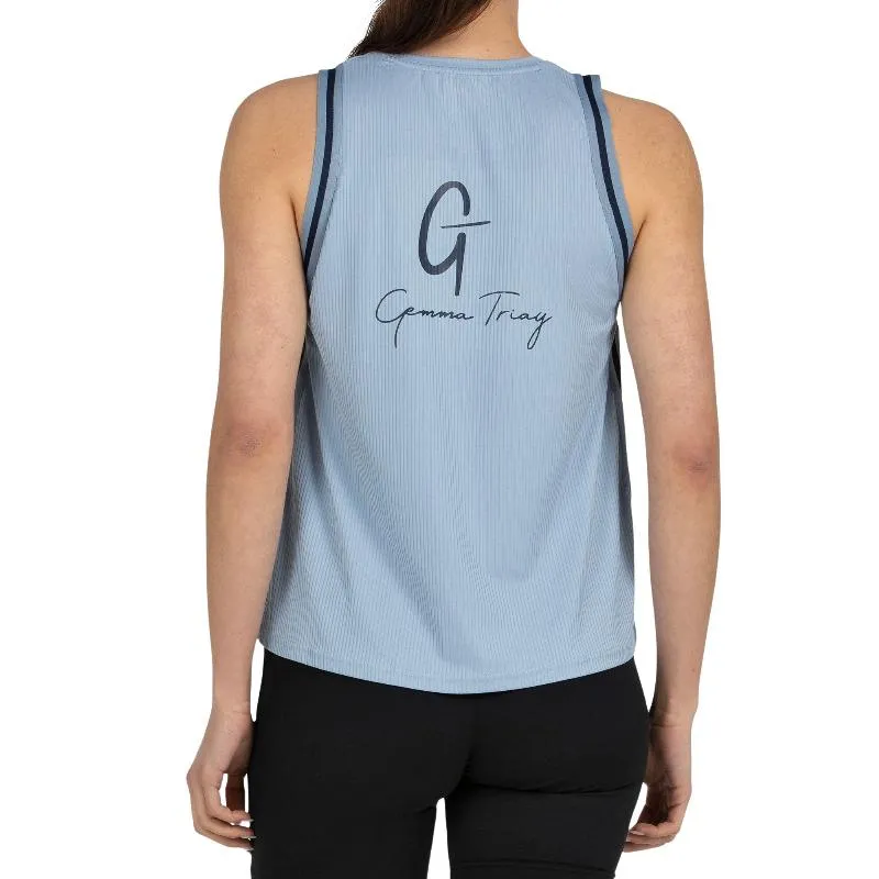 Camiseta Bullpadel Gemma Triay 26V Steel Blue
