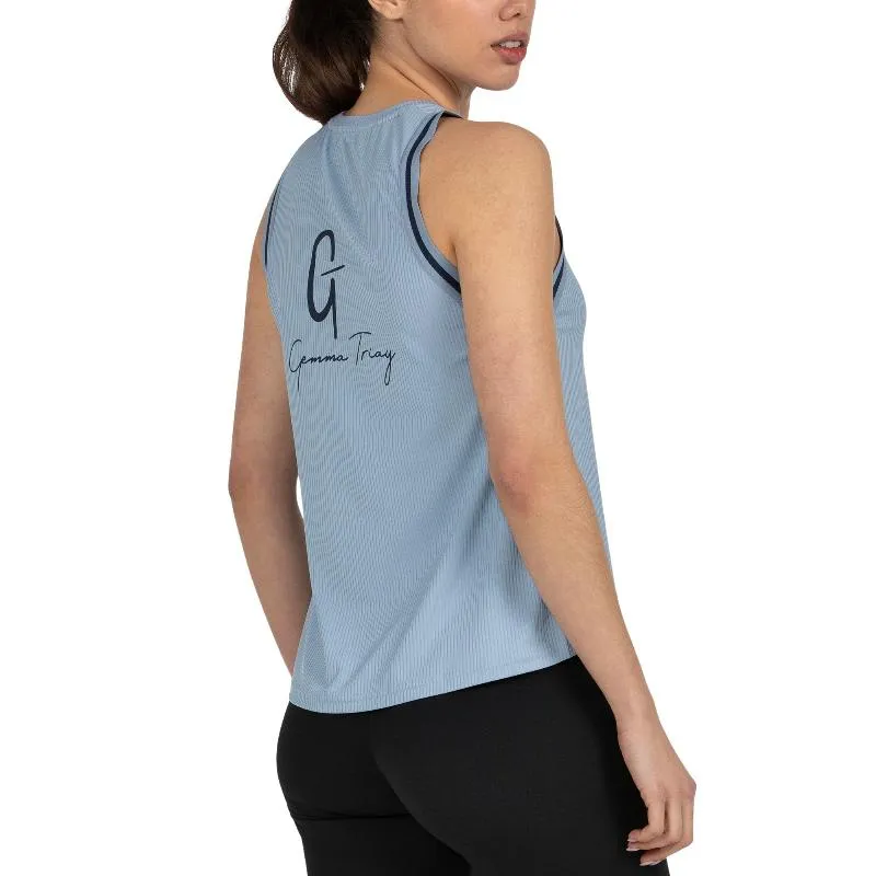 Camiseta Bullpadel Gemma Triay 26V Steel Blue