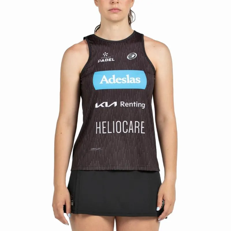Camiseta Bullpadel Gemma Triay Premier Padel Abure Preta