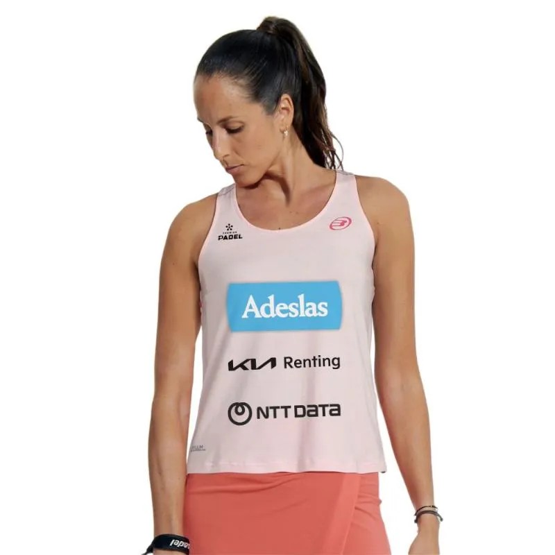 Bullpadel Gemma Triay Premier Padel Pastellrosa Edrar T-Shirt