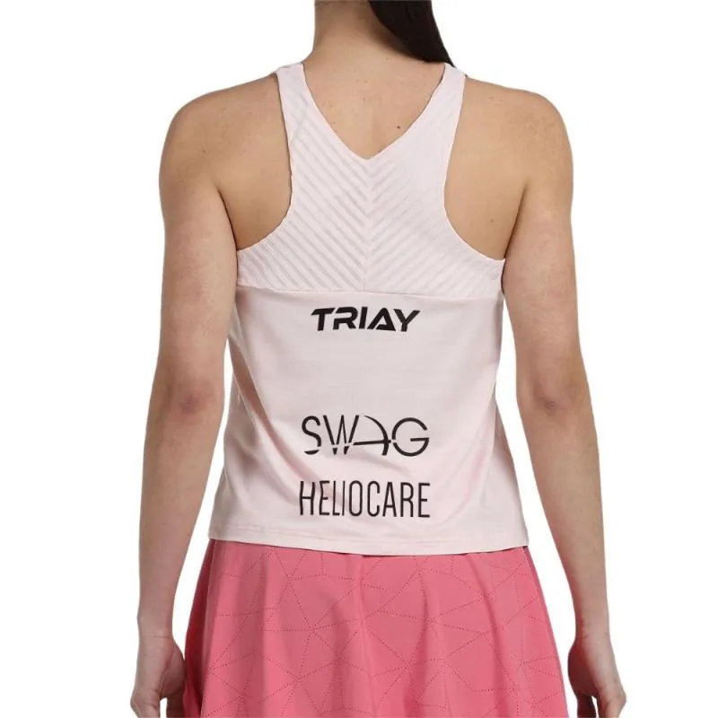 Bullpadel Gemma Triay Premier Padel Pastellrosa Edrar T-Shirt