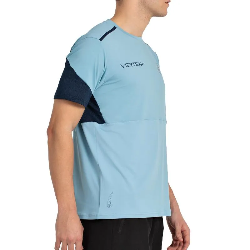 Bullpadel Juan Tello 25I Blaugrün T-Shirt