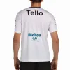 Bullpadel Juan Tello Premier Padel Lili Weiß T-Shirt