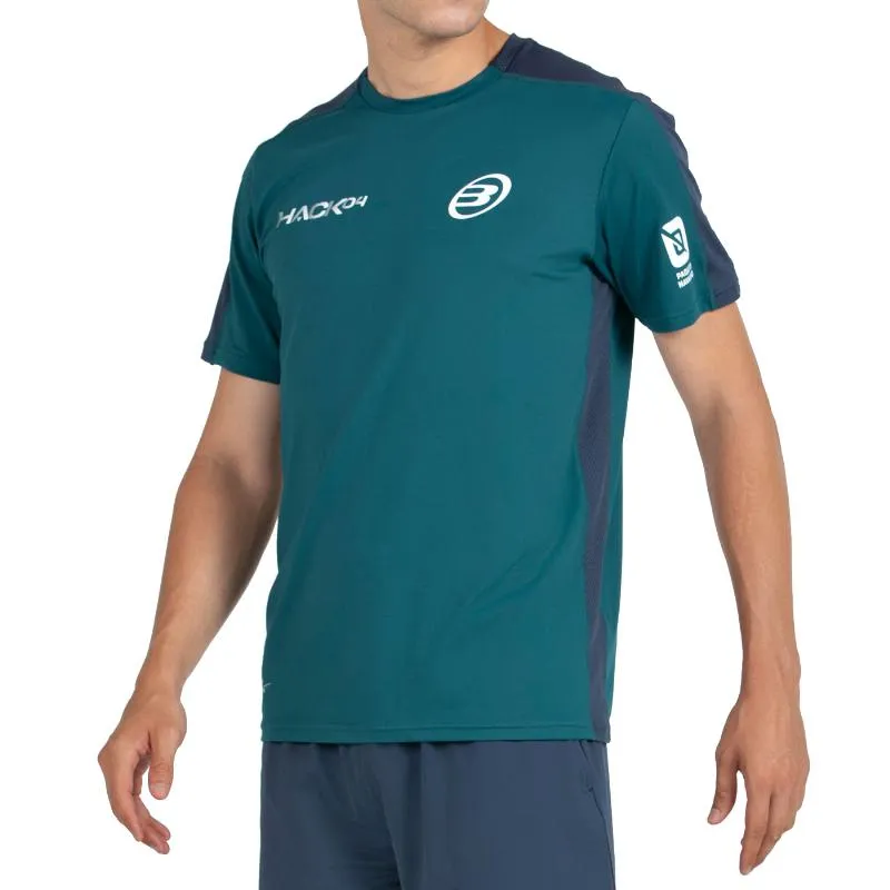 Bullpadel Paquito Navarro 25I Dunkelgrün T-Shirt
