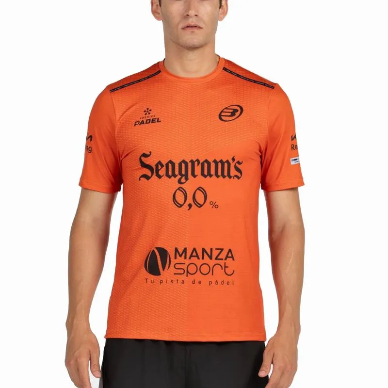 Camiseta Bullpadel Paquito Navarro Premier Padel Mesia Clay