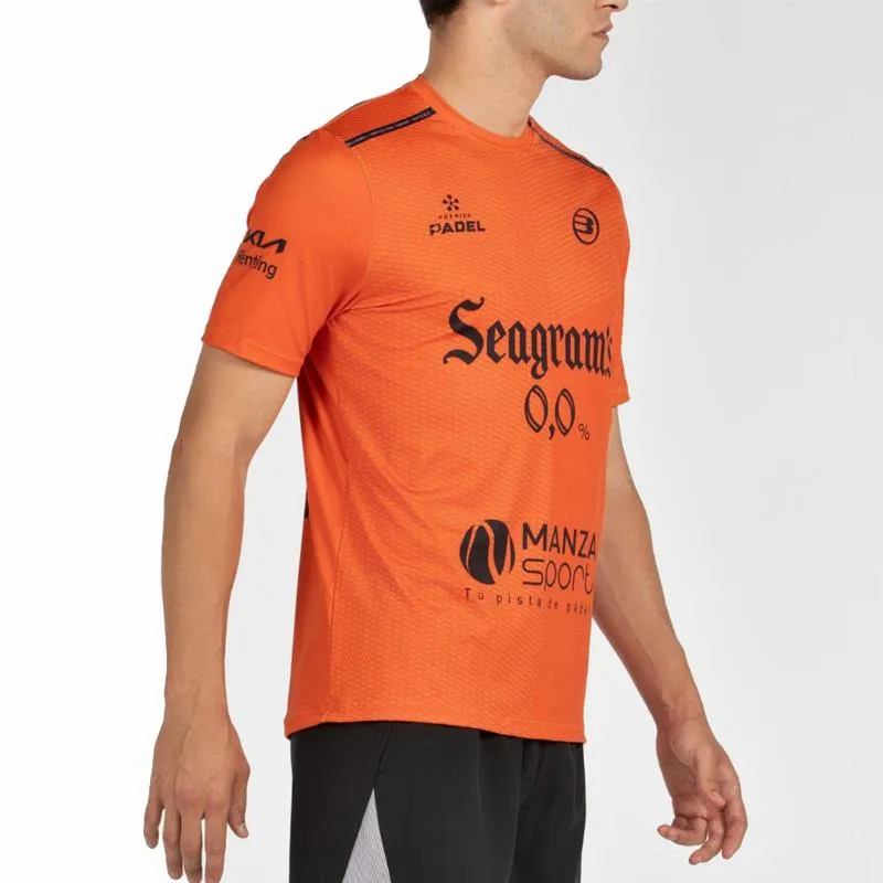 Bullpadel Paquito Navarro Premier Padel Mesia Sandplatz T-Shirt