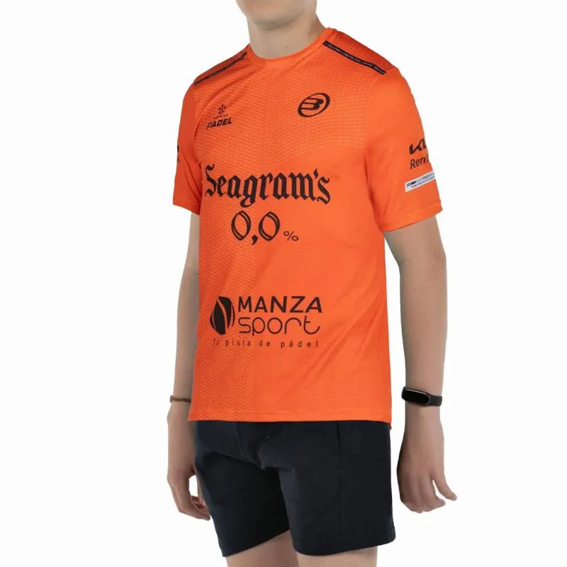 Bullpadel Paquito Navarro Premier Padel Mesia Sandplatz Junior T-Shirt