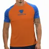 Cartri Match T-Shirt Orange Blau