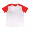Cartri School T-Shirt Weiß Grau Rot