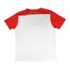 Cartri School T-Shirt Weiß Grau Rot