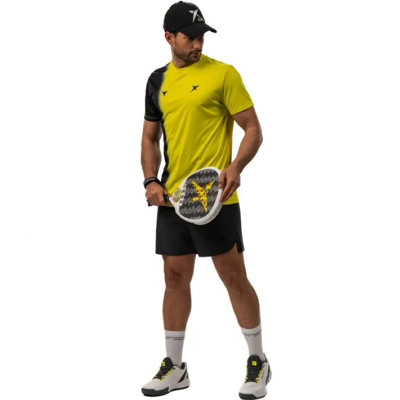 Lucas Campagnolo Cosmo Gelb Grün Drop Shot T-Shirt