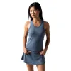 Drop Shot Monarch Gray Damen-T-Shirt