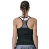 Drop Shot Onix Schwarz Weiß T-Shirt
