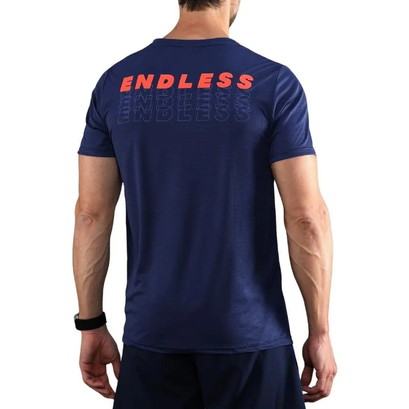 Camiseta azul marinho Endless Ace Rush