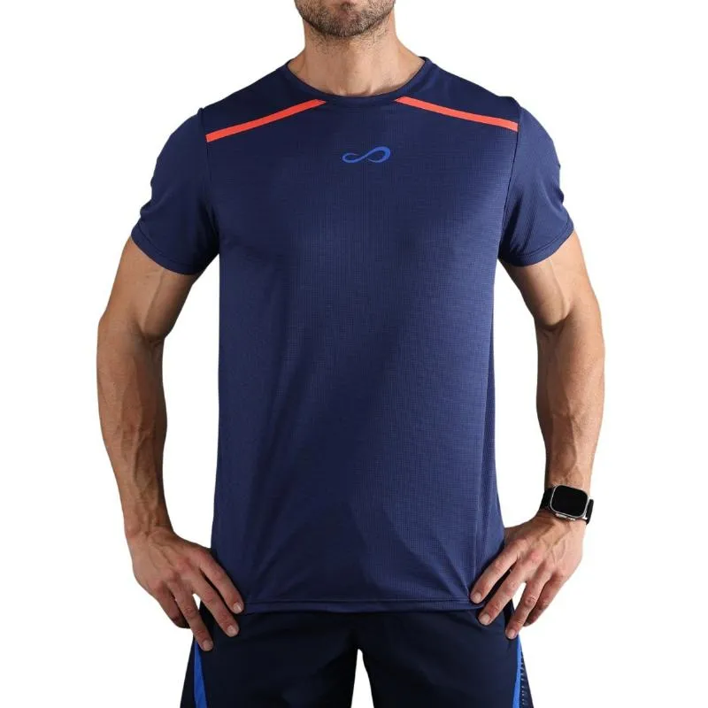 Endless Ace Rush Marineblaues T-Shirt