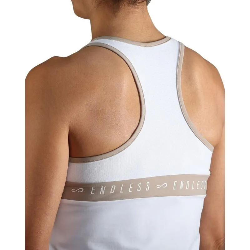 Endless Allure weißes Delave-T-Shirt