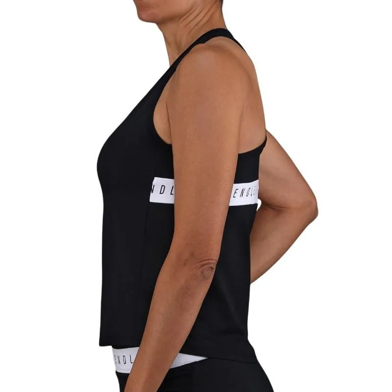 Endless Allure Schwarzes T-Shirt