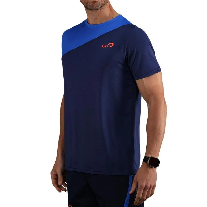 Endless Axys Marineblaues T-Shirt