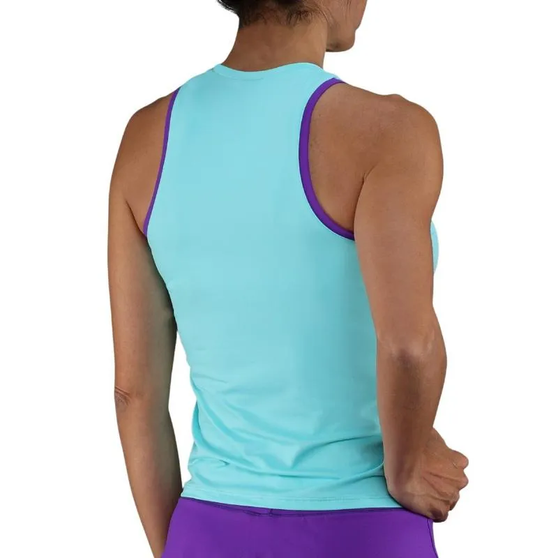 Camiseta Infinita Essencial Aqua Violet