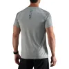Endloses, temperamentvolles, sechskantiges graues T-Shirt