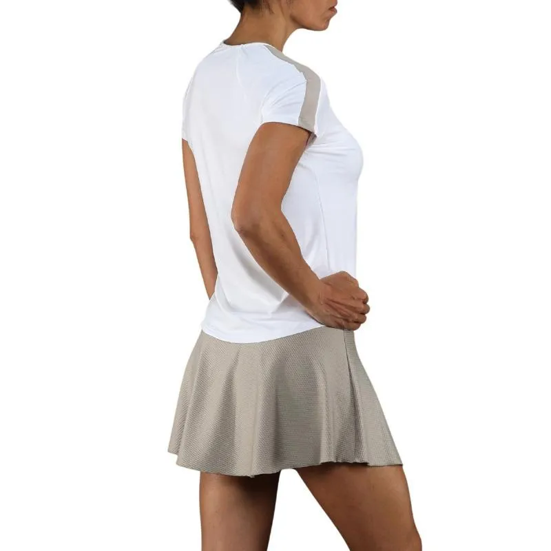 Endless Mesh II Weißes Delave T-Shirt