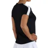Endless Mesh II Schwarzes T-Shirt