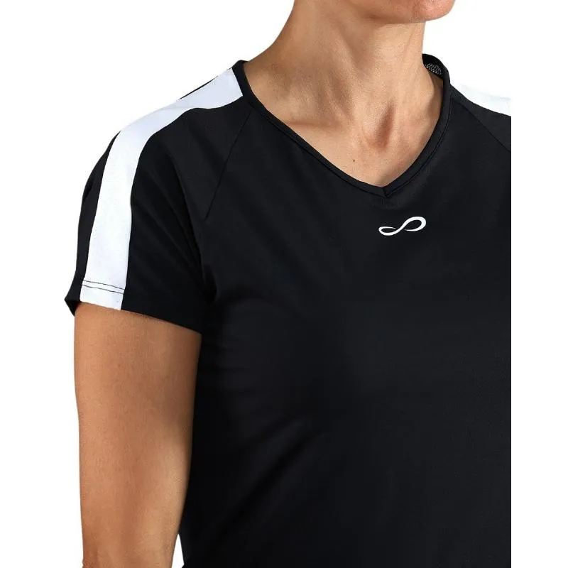 Endless Mesh II Schwarzes T-Shirt