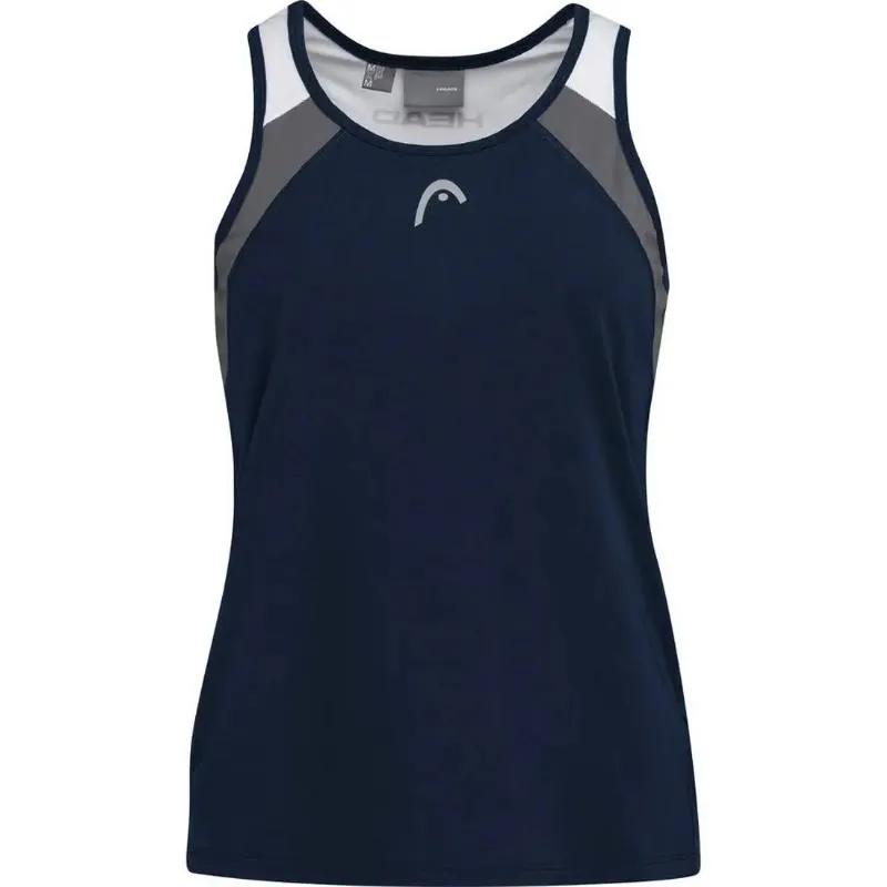 Head Club 22 T-Shirt Femme Bleu Marine