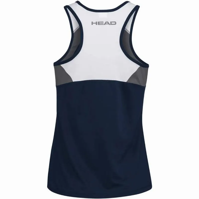 Head Club 22 T-Shirt Femme Bleu Marine