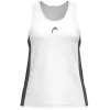 Camiseta Head Club 25 Tech Azul Marino Blanco Mujer
