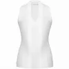 Head Performance Damen T-Shirt Weiß Silber