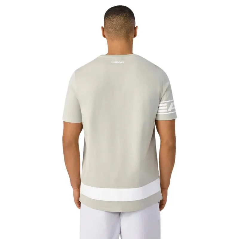 Head Pro Player Hellgraues T-Shirt