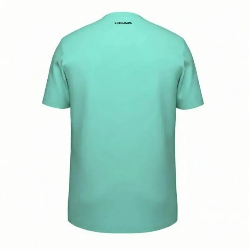 Camiseta Turquesa Arco-Íris na Cabeça