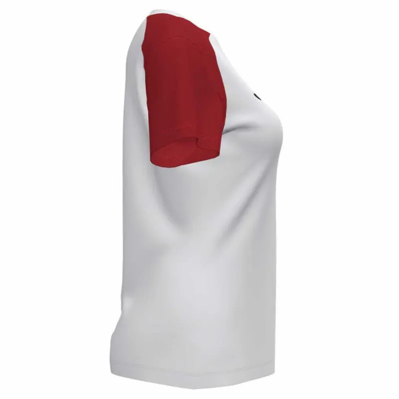 Joma Academy IV WeiÃ-Rotes Damen-T-Shirt