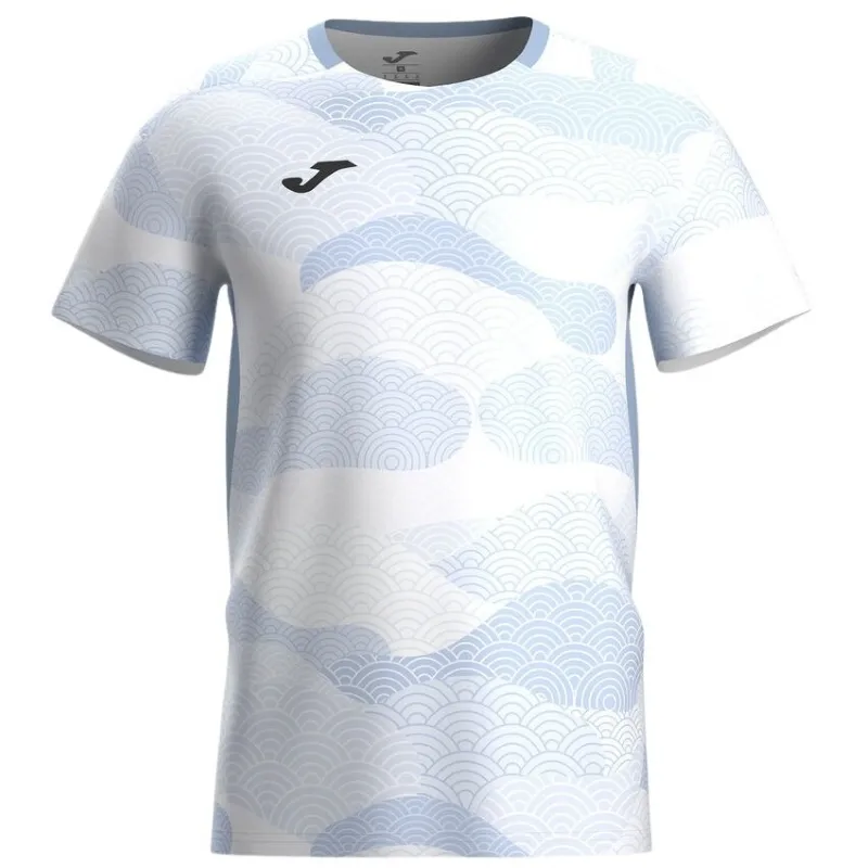 Camiseta Joma Challenge Azul Branco