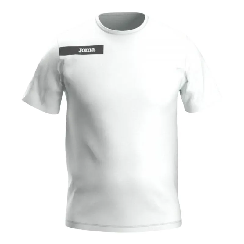 Camiseta Joma Challenge Branco Preto