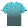 Kswiss Hypercourt Print Crew Blaues T-Shirt