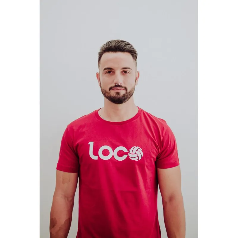 Essência da camiseta louca Borgonha Branca