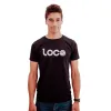 Crazy Essence Schwarz Weiß T-Shirt