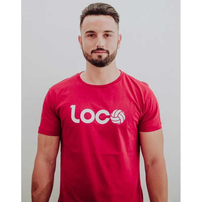 Essência da camiseta louca Borgonha Branca