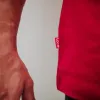 Essência da camiseta louca Borgonha Branca