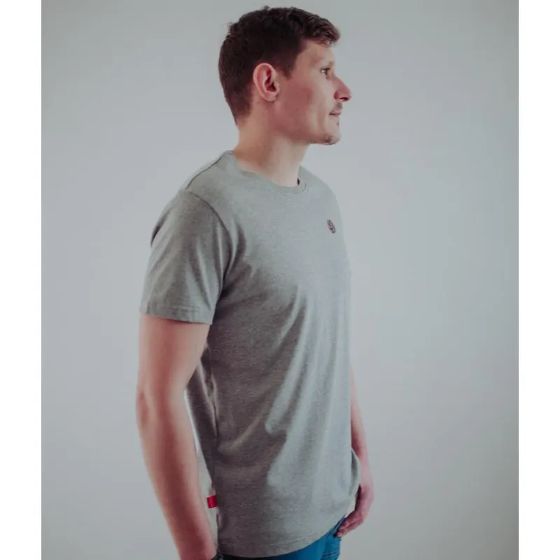 Loco Originale Grau Burgund T-Shirt