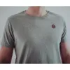 Loco Originale Grau Burgund T-Shirt