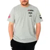 Lok A1 Padel Bridger Grau Melange T-Shirt