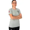 Lok A1 Padel Bridger Grau Melange Damen T-Shirt