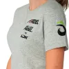 Lok A1 Padel Bridger Grau Melange Damen T-Shirt