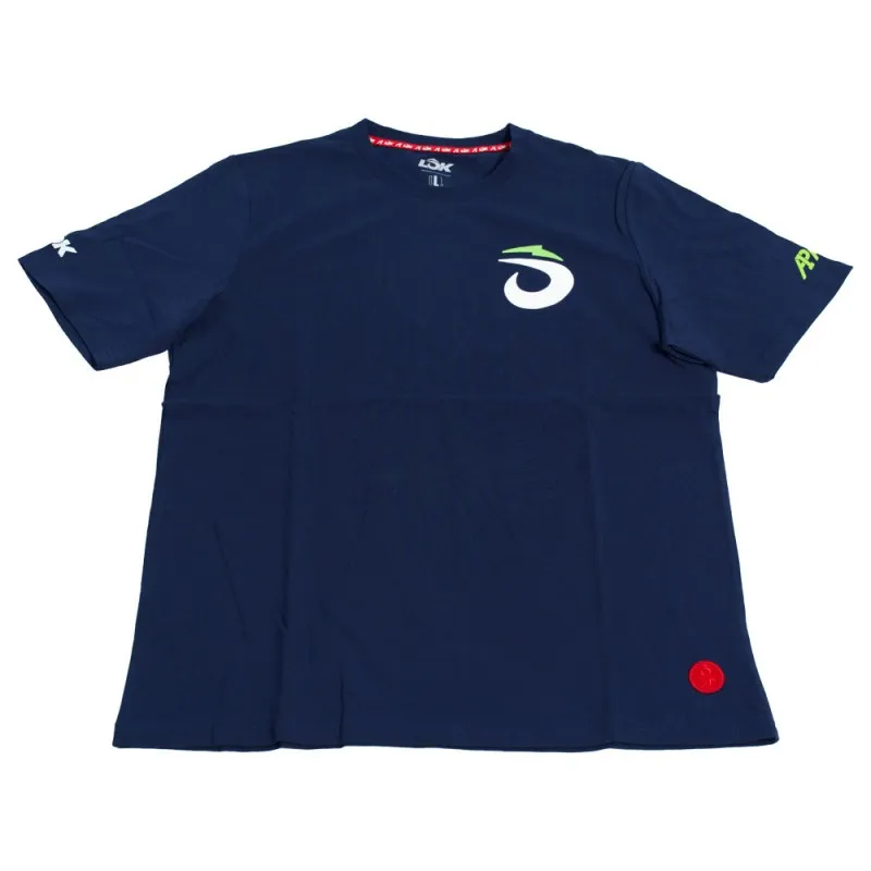 Camiseta Lok A1 Padel Glacier Azul Marinho